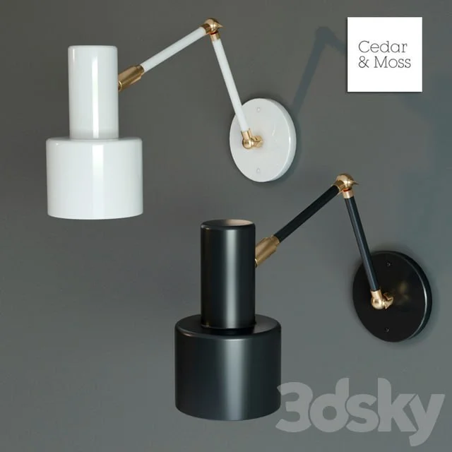 Sedar & Moss Articulated Ridge Sconce